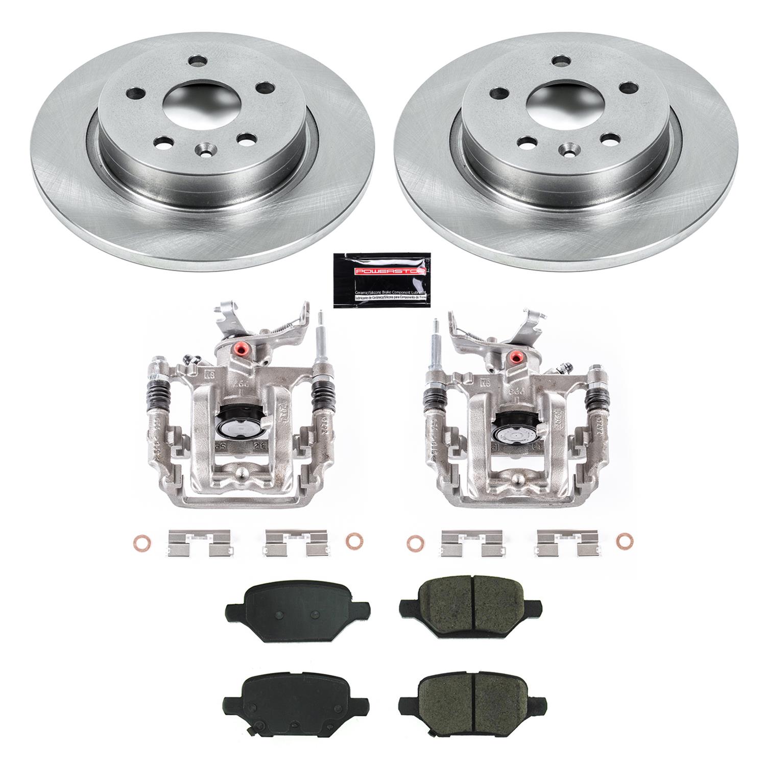 Power Stop 18-19 Chevrolet Trax Rear Autospecialty Kit w/Calipers (1x psbL5470A, 1x psbL5471A, 1x psbKOE8488) thumbnail 2
