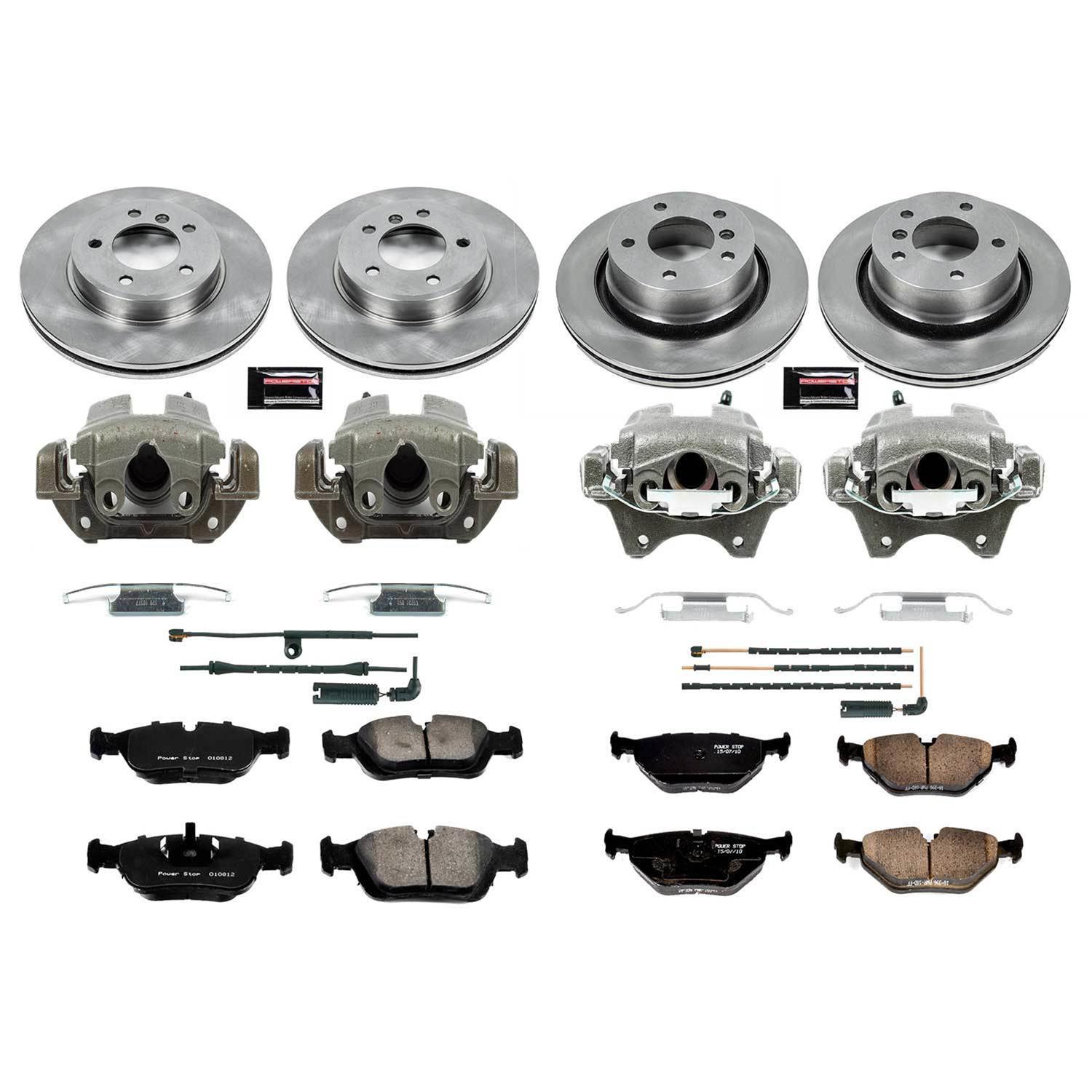 Power Stop 03-08 BMW Z4 Front & Rear Autospecialty Brake Kit w/Calipers (1x psbKCOE962, 1x psbKCOE869) thumbnail 2