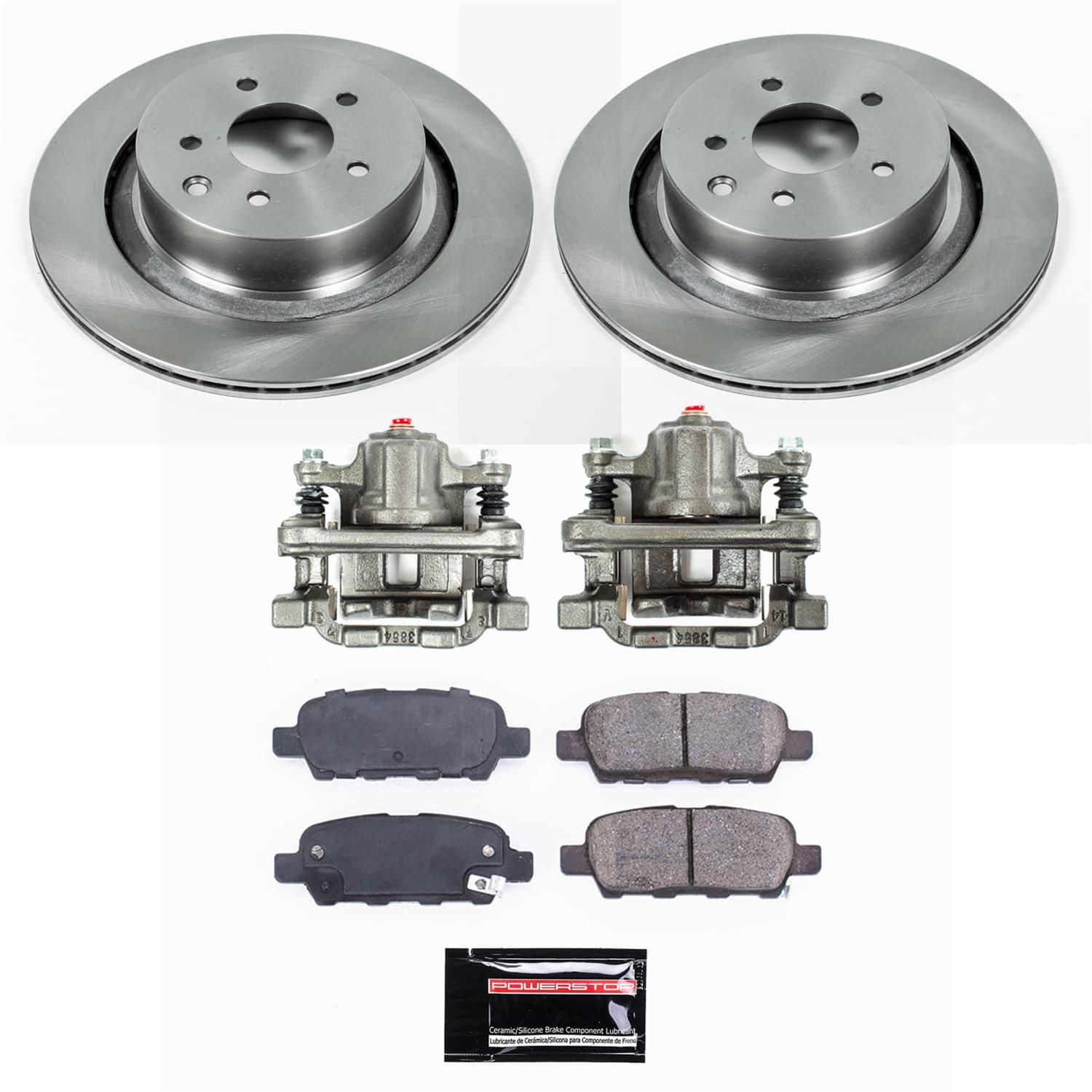 Power Stop 14-15 Infiniti Q60 Rear Autospecialty Kit w/Calipers (1x psbL3739, 1x psbL3738, 1x psbKOE9062) thumbnail 2