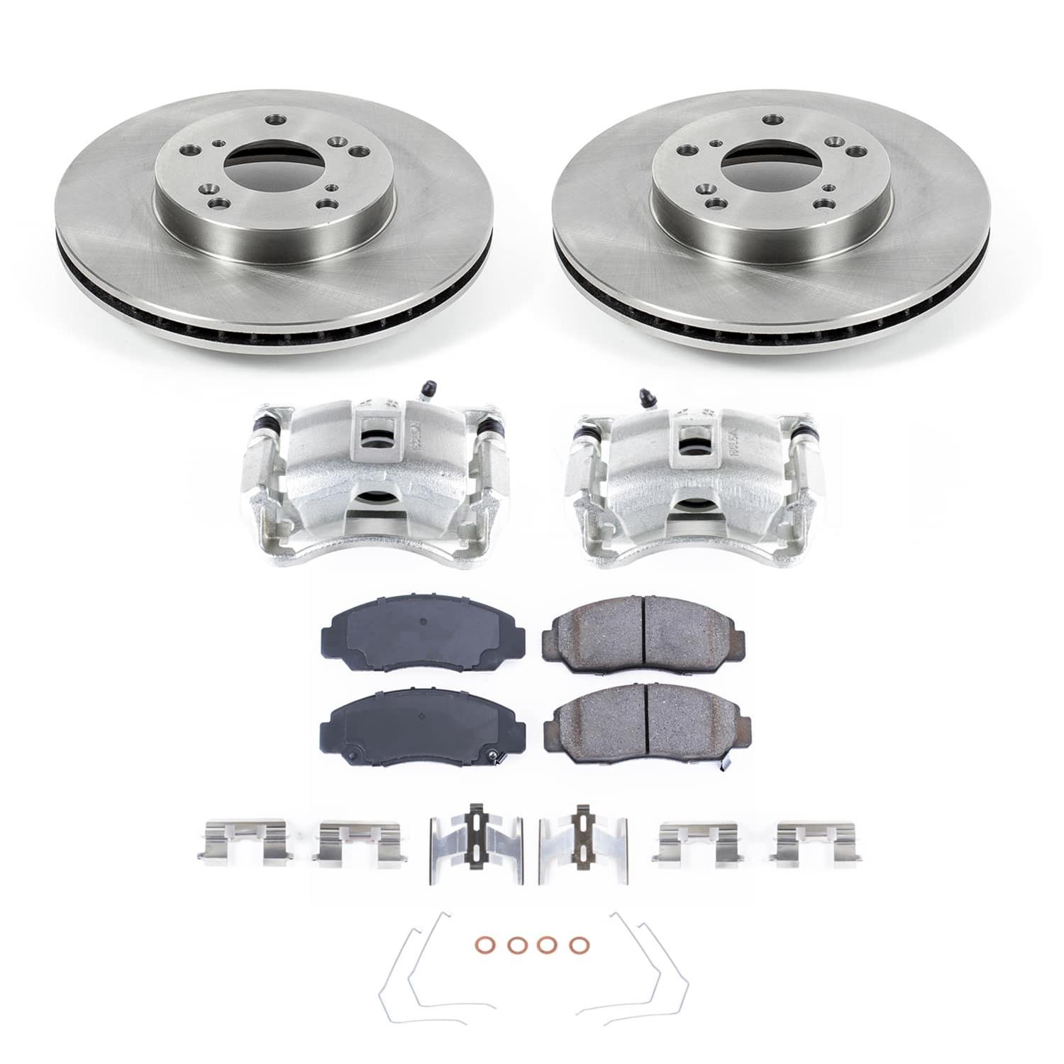 Power Stop 06-11 Honda Civic Front Autospecialty Kit w/Calipers (1x psbL3448, 1x psbL3449, 1x psbKOE9109) thumbnail 2