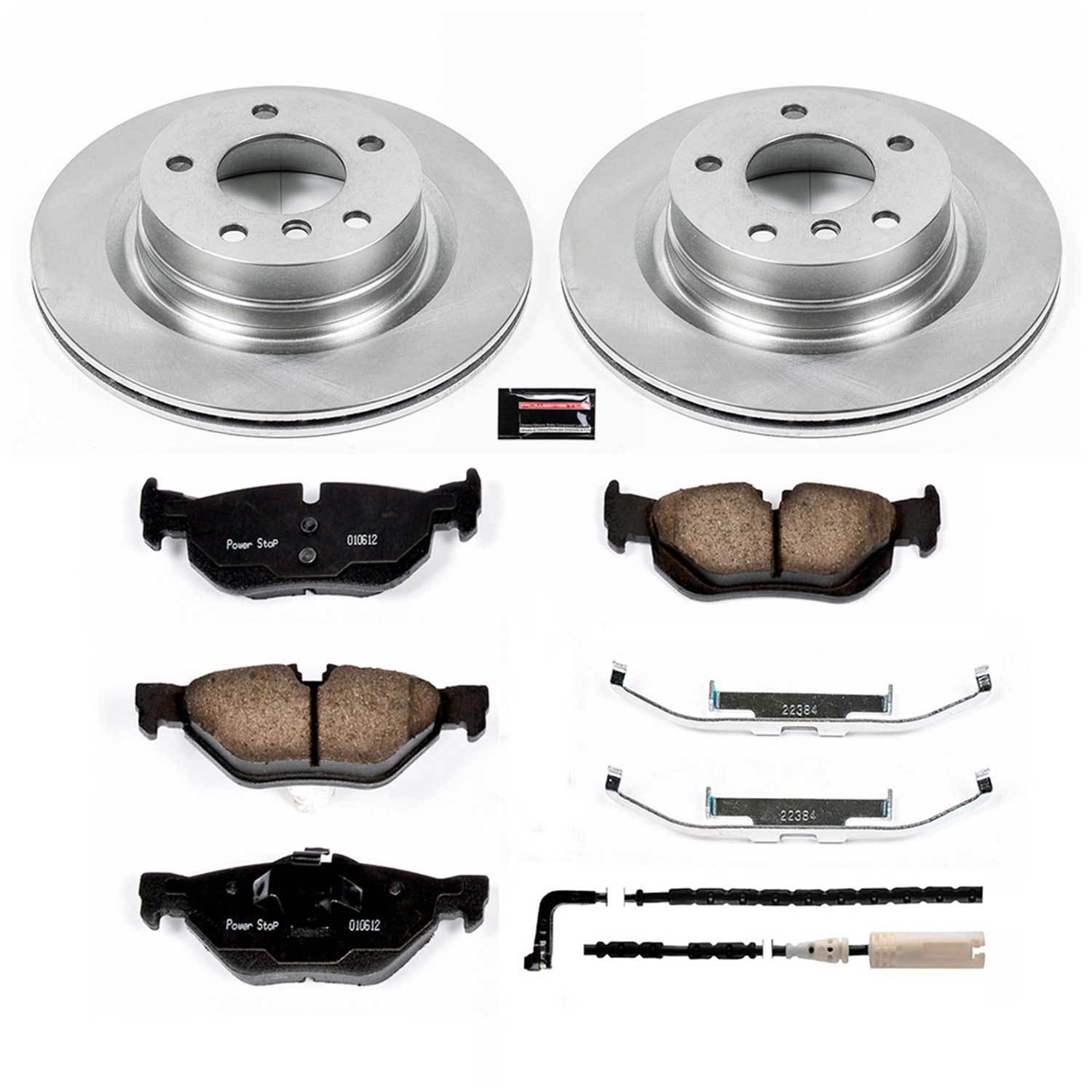 Power Stop 08-10 BMW 328i Front & Rear Autospecialty Brake Kit (1x psbKOE4677, 1x psbKOE044) thumbnail 3