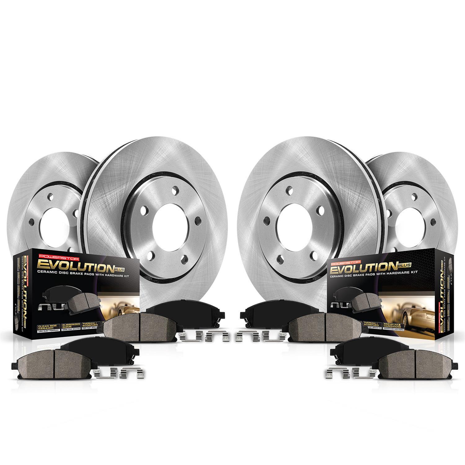 PowerStop KOE1589 PowerStop Z17 Evolution Plus Stock Replacement