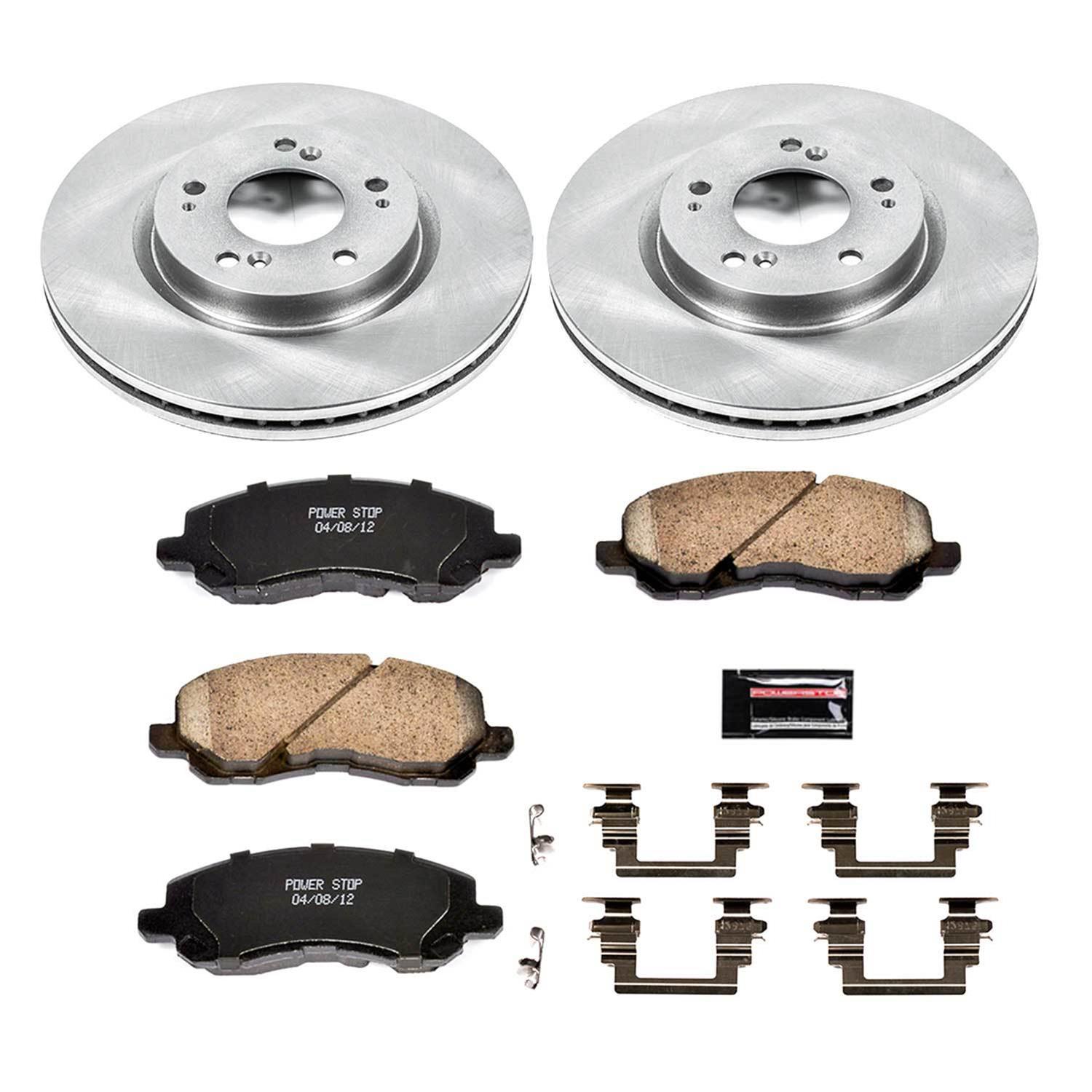 Power Stop 06-12 Mitsubishi Eclipse Front & Rear Autospecialty Brake Kit (1x psbKOE094, 1x psbKOE3079) thumbnail 9