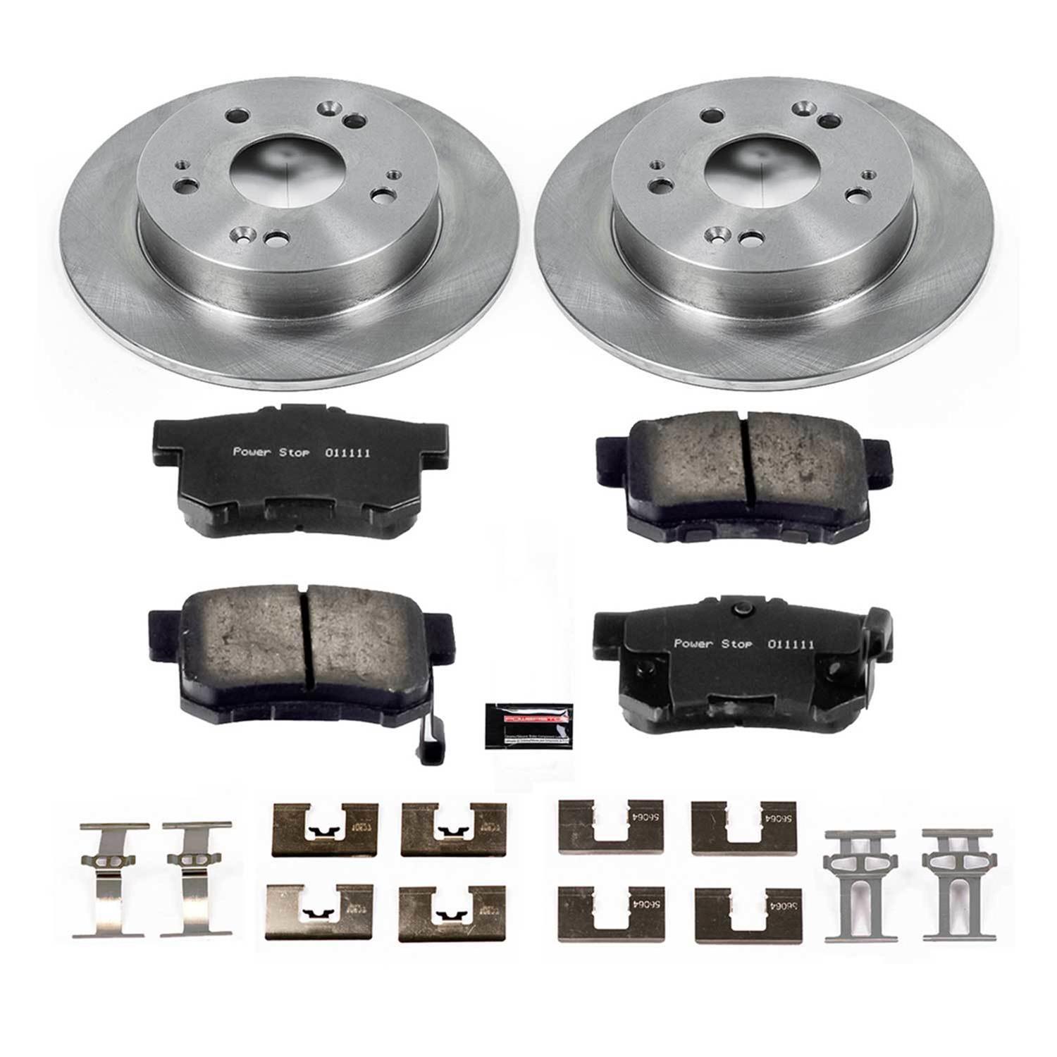 Power Stop 2013 Acura ILX Front & Rear Autospecialty Brake Kit (1x psbKOE6490, 1x psbKOE1243) thumbnail 3
