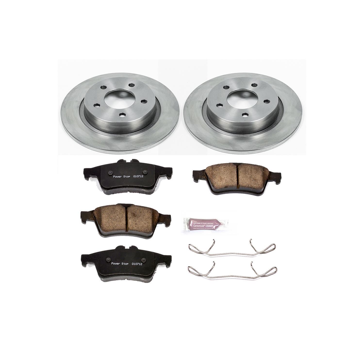 Power Stop 07-13 Mazda 3 Front & Rear Autospecialty Brake Kit (1x psbKOE129, 1x psbKOE5279) thumbnail 5