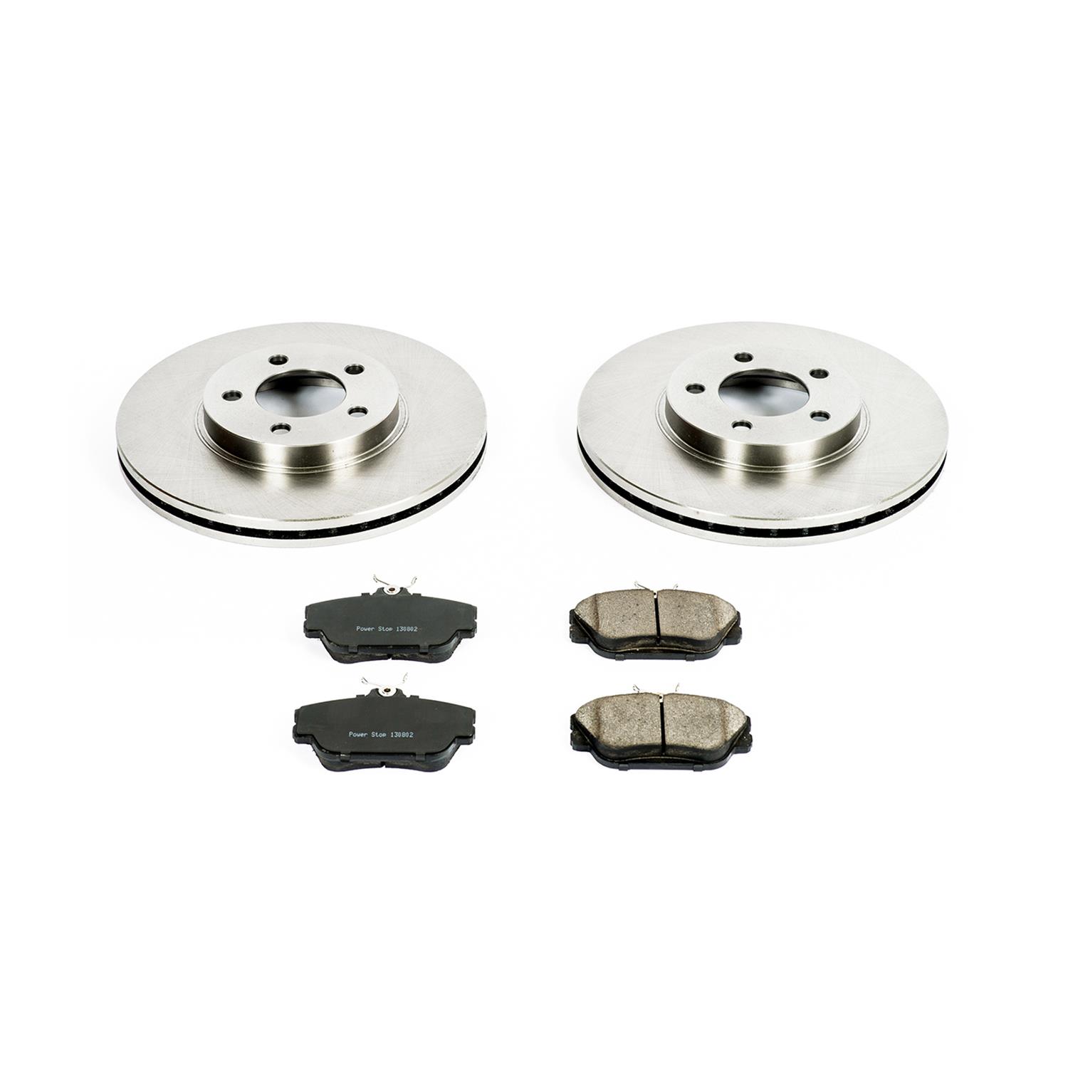 Power Stop 96-99 Ford Taurus Front & Rear Autospecialty Brake Kit (1x psbKOE1298, 1x psbKOE1318) thumbnail 5