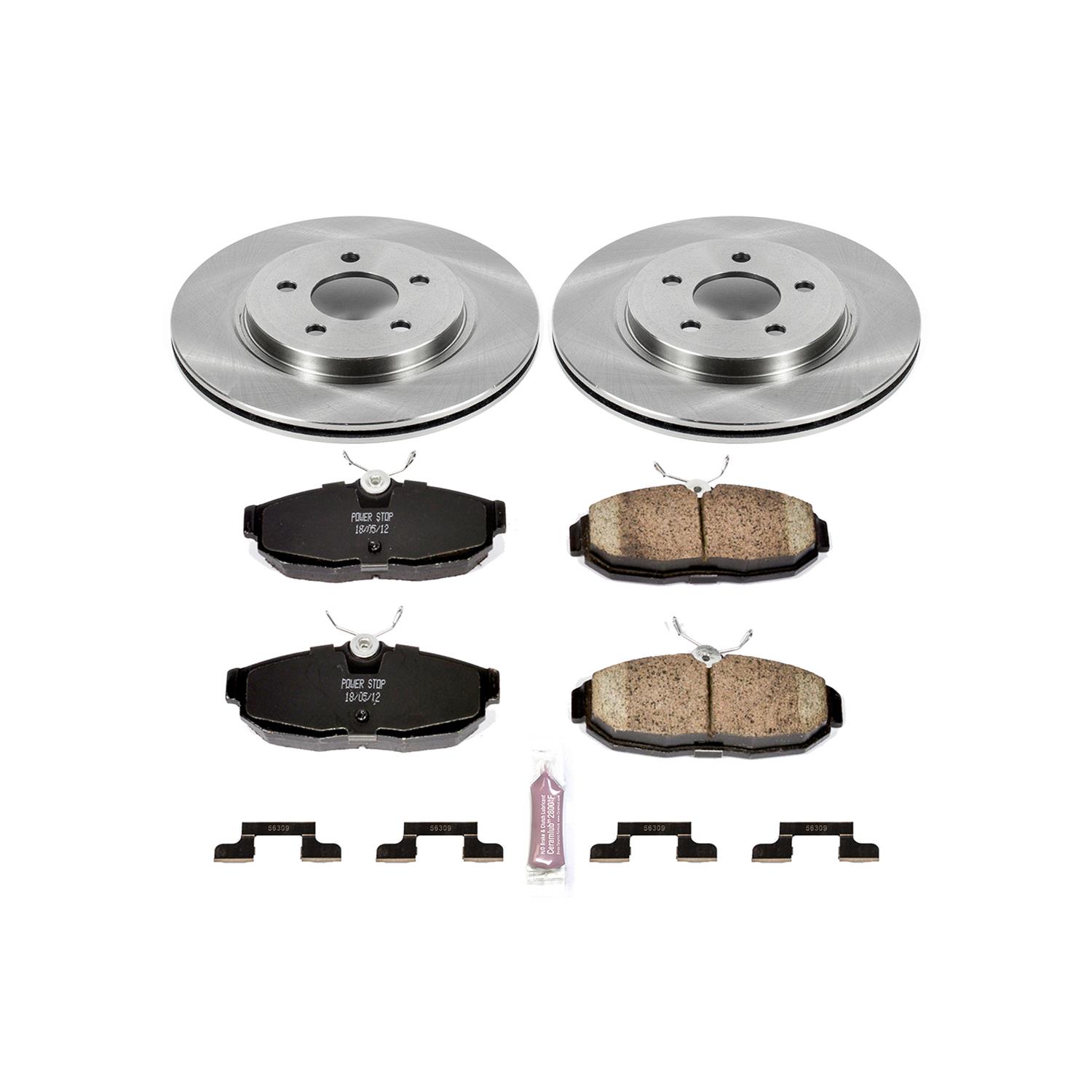 Power Stop 07-11 Ford Mustang Front & Rear Autospecialty Brake Kit (1x psbKOE1384, 1x psbKOE4547) thumbnail 5