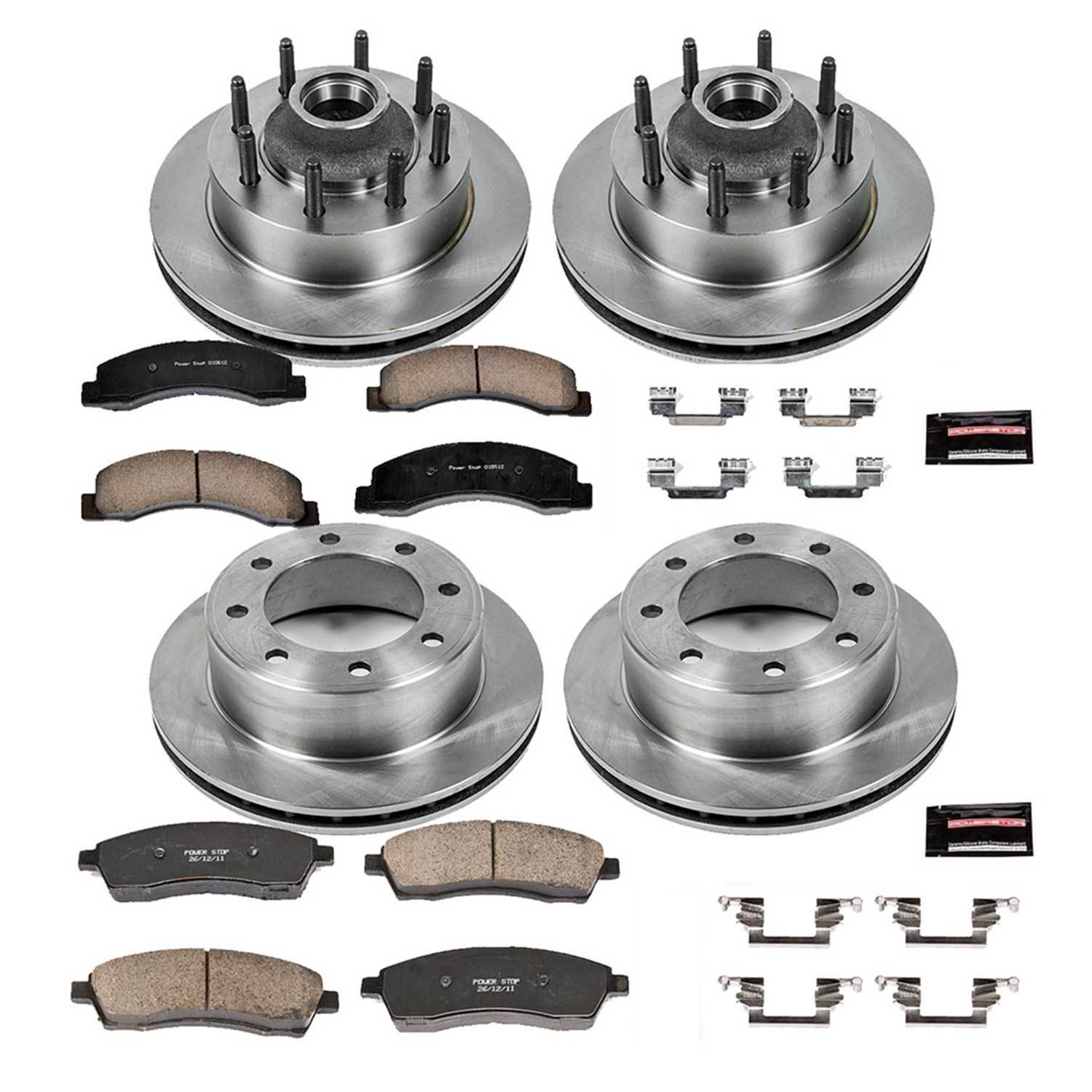 Power Stop 03-05 Ford Excursion Front & Rear Autospecialty Brake Kit (2x psbAR8181, 1x psbKOE1890, 1x psb17-756) thumbnail 7
