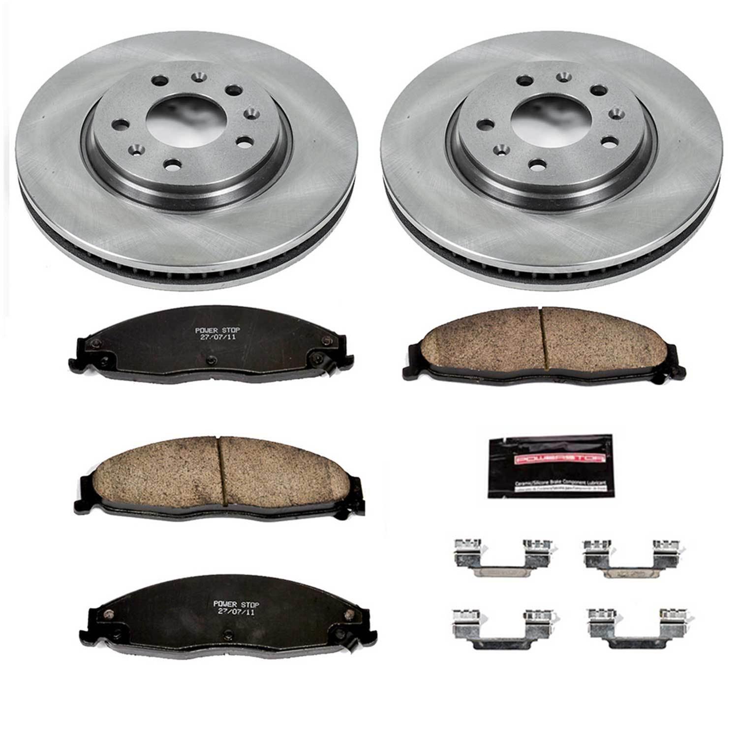 Power Stop 03-05 Cadillac CTS Front & Rear Autospecialty Brake Kit (1x psbKOE1425, 1x psbKOE1423) thumbnail 4