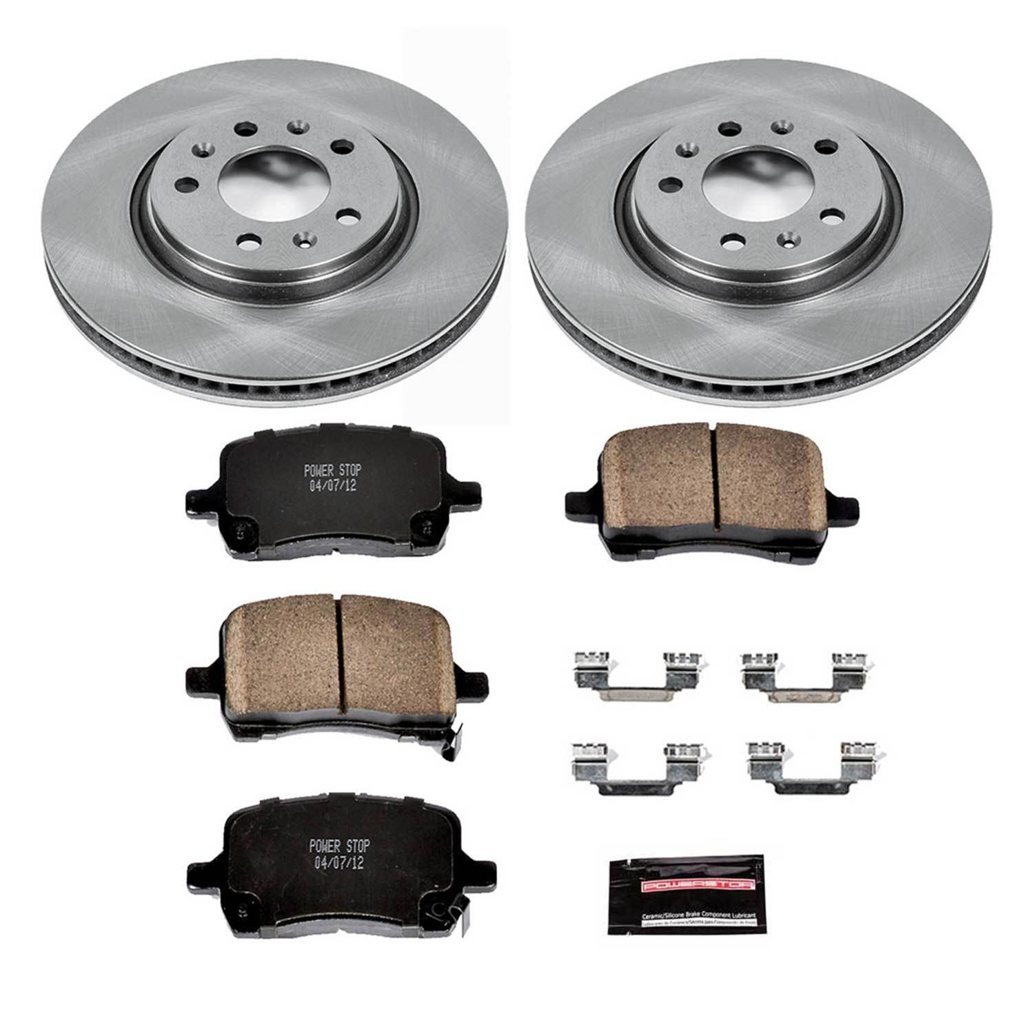Power Stop 06-09 Pontiac Solstice Front & Rear Autospecialty Brake Kit (1x psbKOE1436, 1x psbKOE1433) thumbnail 3