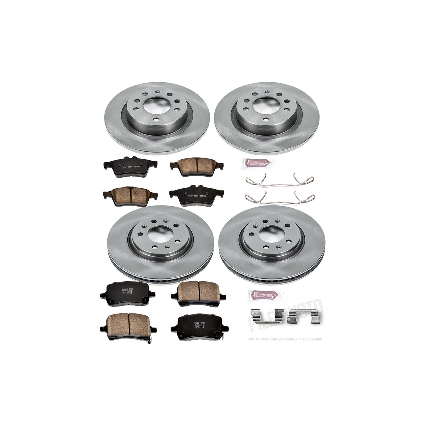 Power Stop 06-09 Pontiac Solstice Front & Rear Autospecialty Brake Kit (1x psbKOE1436, 1x psbKOE1433) thumbnail 4
