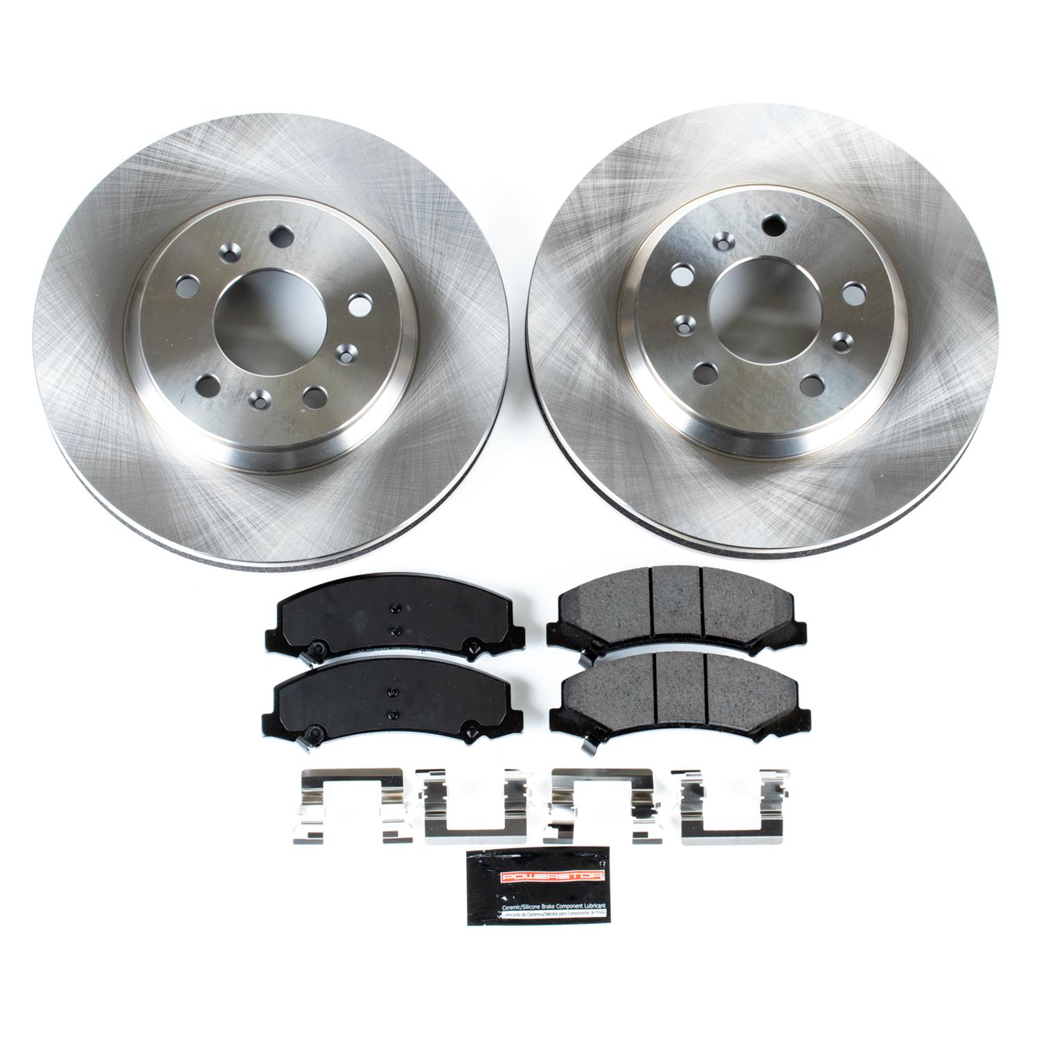 Power Stop 11-13 Chevrolet Impala Front & Rear Autospecialty Brake Kit (1x psbKOE1437, 1x psbKOE1602) thumbnail 9