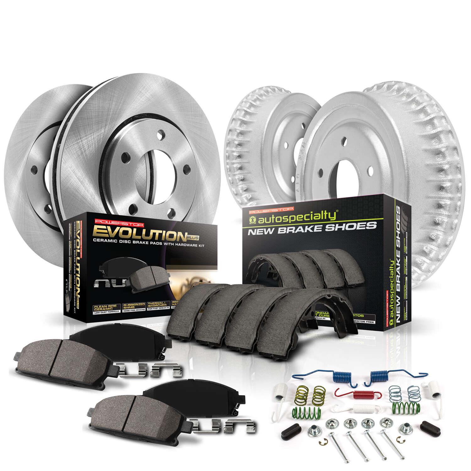 Power Stop 10-12 Ford Escape Front & Rear Autospecialty Brake Kit (1x psbKOE15406DK, 1x psbKOE5571) thumbnail 8