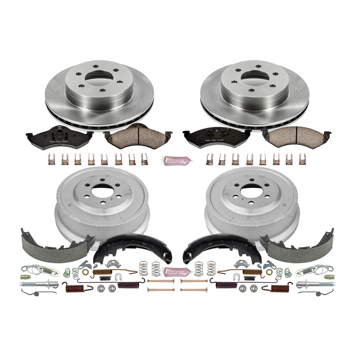 PowerStop Brake Kit | 2000–2001 Dodge Ram 1500 (KOE15166DK) main image 0