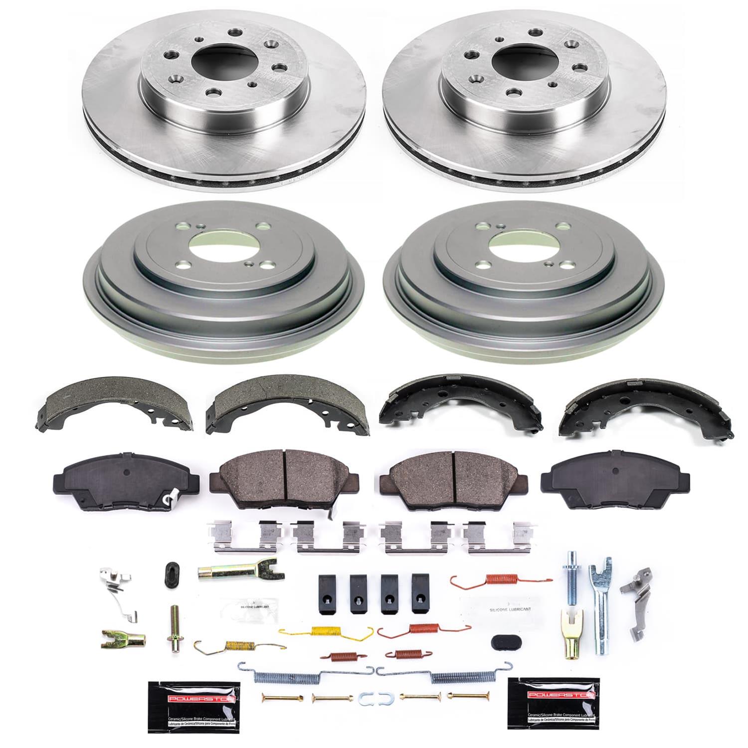 Power Stop 15-20 Honda Fit Front and Rear Autospecialty Brake Kit (1x psbKOE7032, 1x psbKOE15400DK) thumbnail 5