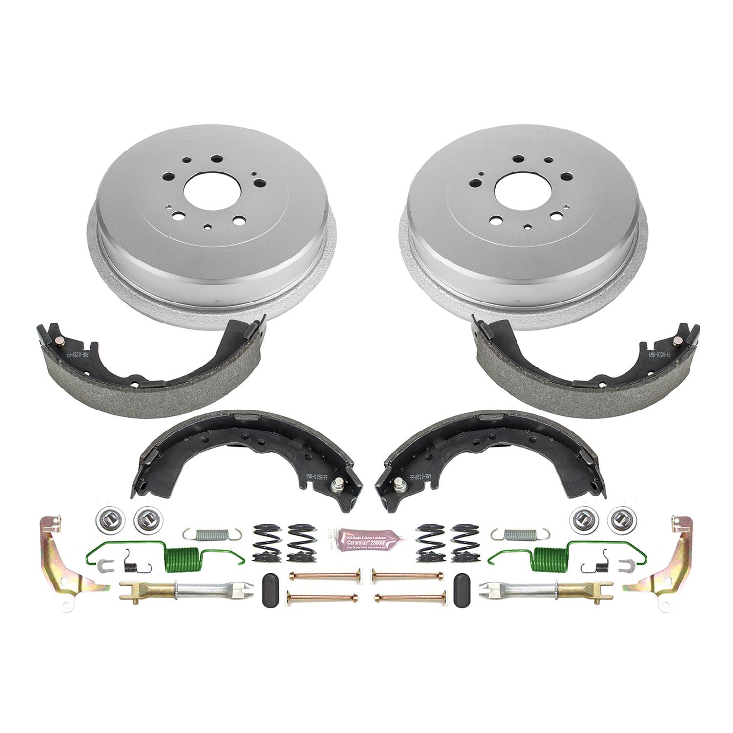 Power Stop KOE15288DK Power Stop Drum Brake Kits Summit Racing