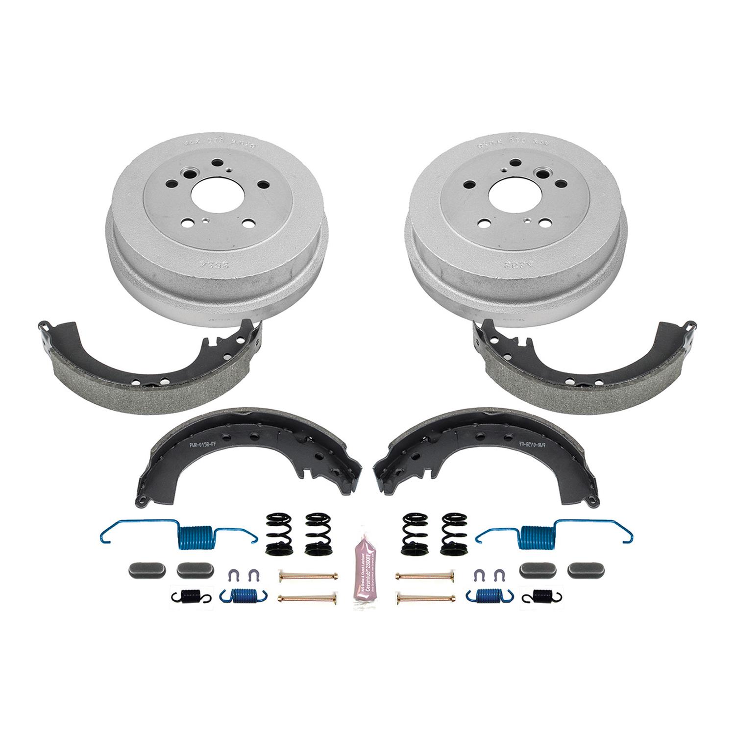 Power Stop KOE15295DK Power Stop Drum Brake Kits Summit Racing