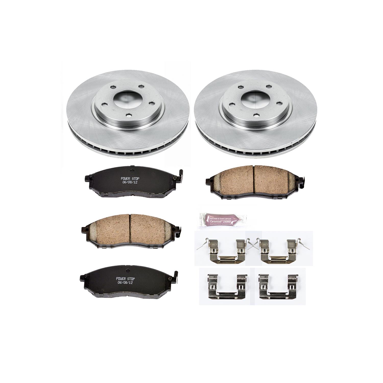 Power Stop 03-04 Infiniti M45 Front & Rear Autospecialty Brake Kit (1x psbKOE152, 1x psbKOE5032) thumbnail 5