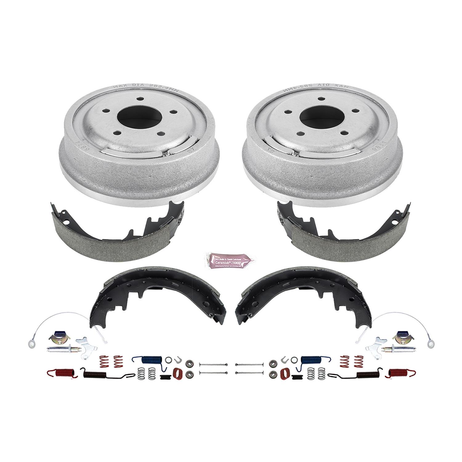 PowerStop Drum Kit | 1995–1997 Nissan Pickup (KOE15320DK)