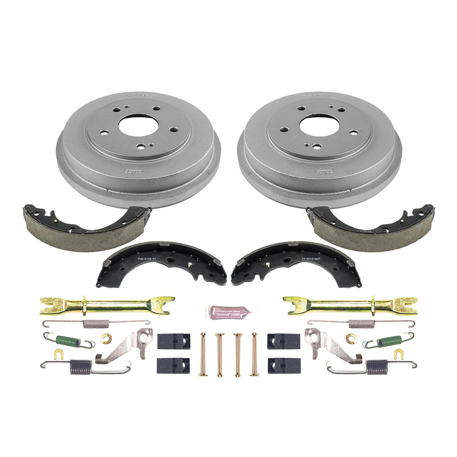 PowerStop Drum Kit | 1995–1997 Nissan Pickup (KOE15320DK) main image 1