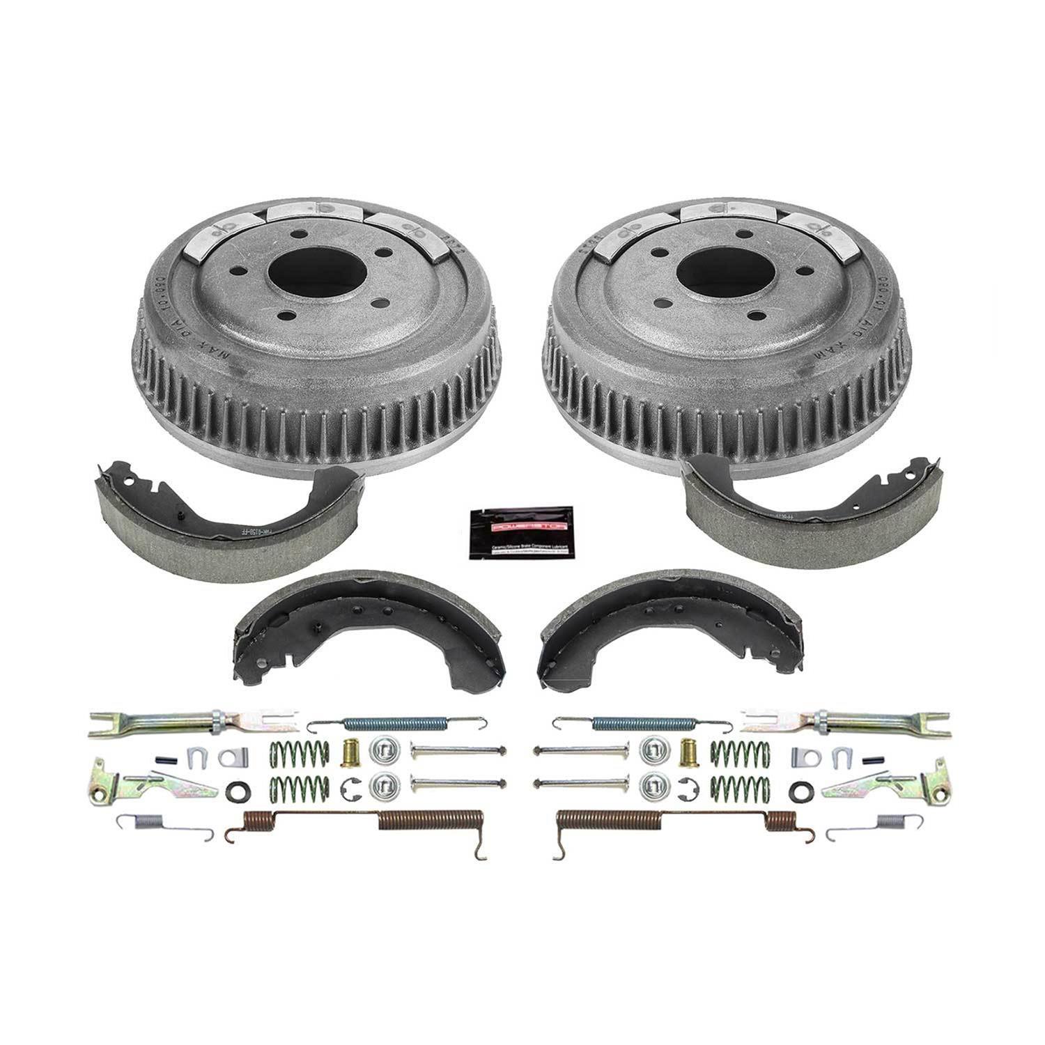 PowerStop Drum Kit | 2001–2002 Dodge Durango (KOE15343DK) main image 0