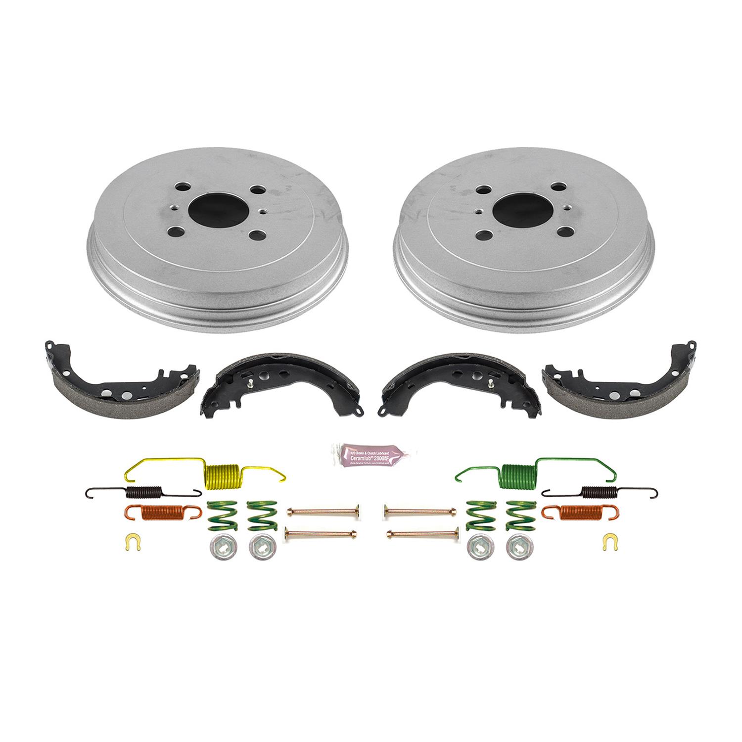 PowerStop Drum Kit | 2006–2011 Honda Civic Coupe (KOE15397DK) main image 1
