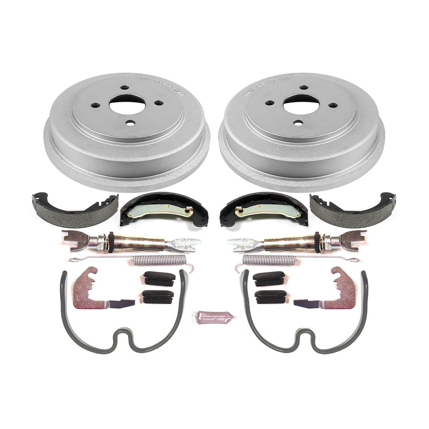 Power Stop KOE15382DK Power Stop Drum Brake Kits Summit Racing