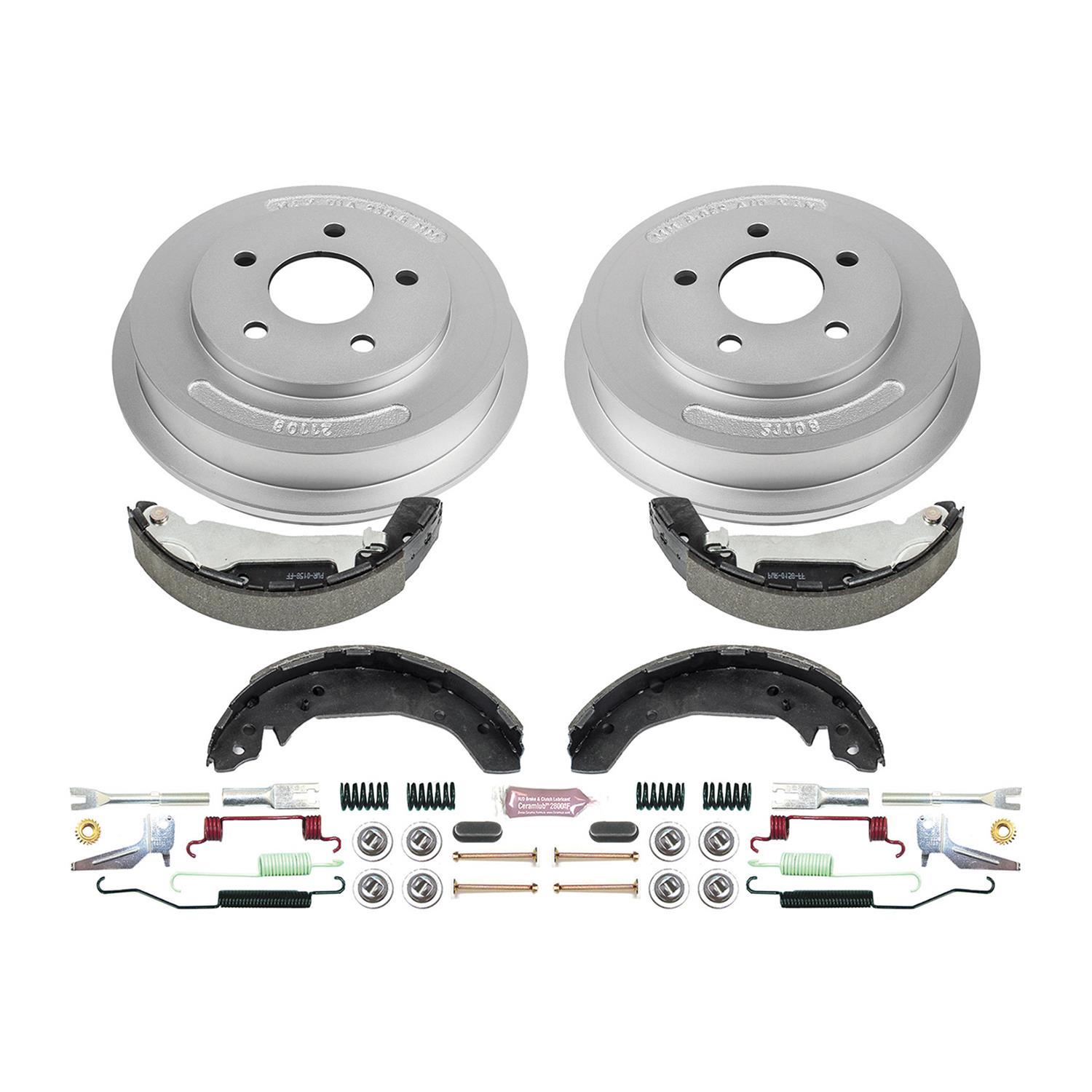 Power Stop KOE15383DK Power Stop Drum Brake Kits Summit Racing