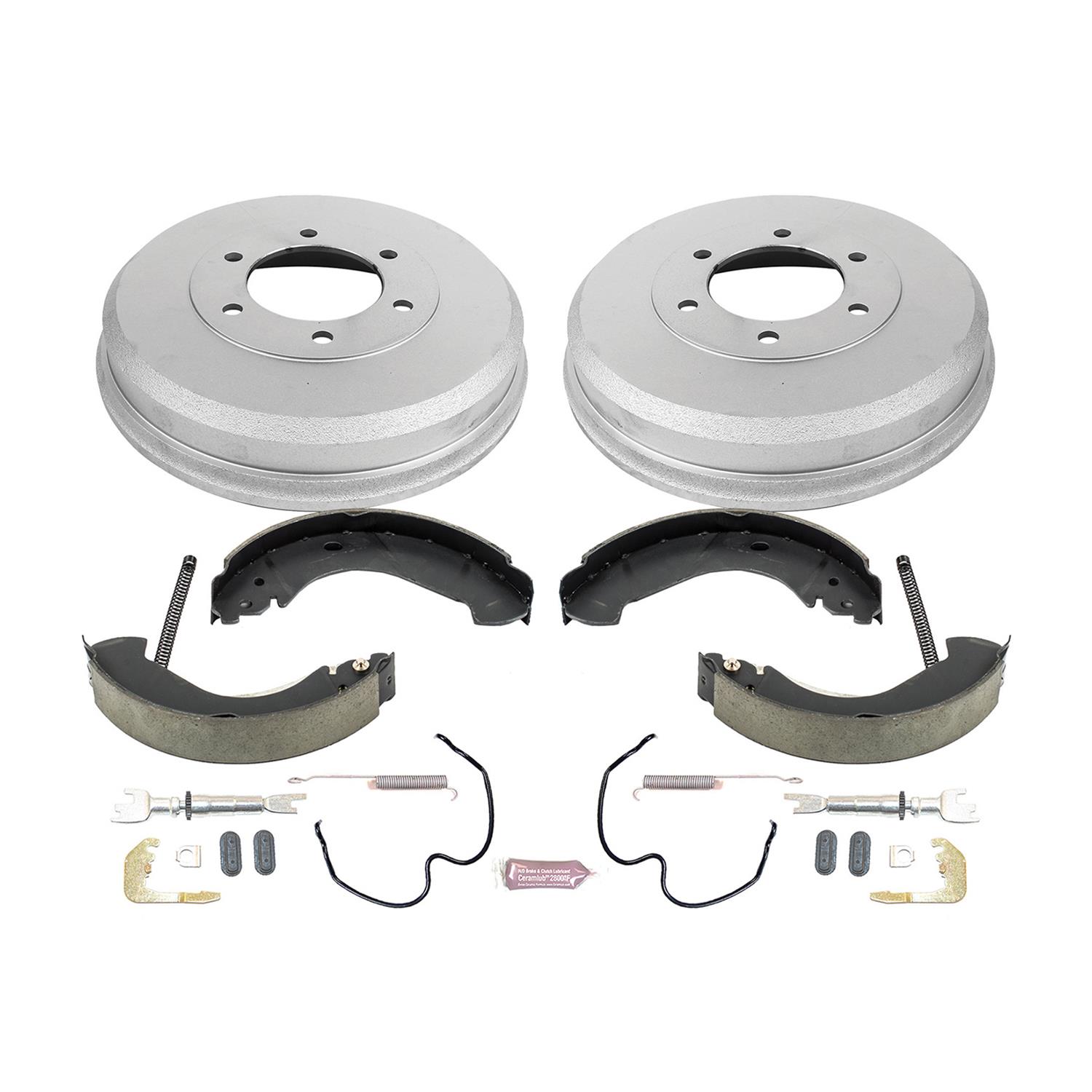PowerStop Z36 Truck and Tow Brake Upgrade Kits K15236DK-36 Rotor Pad Combo, Tow, Front/Rear, Cross-drilled/Slotted Rotors, Zinc Dichromate Plated, Carbon Ceramic Pads, Chevy, GMC, Isuzu thumbnail 6