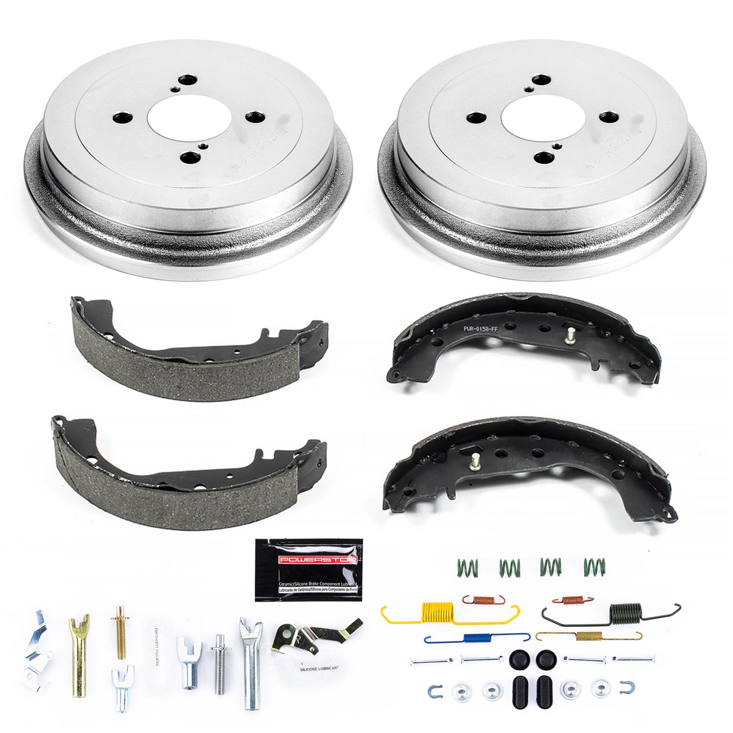 Power Stop 07-15 Toyota Yaris Front & Rear Z23 Evolution Sport Brake Kit (1x psbKOE15402DK, 1x psbK5863) thumbnail 3