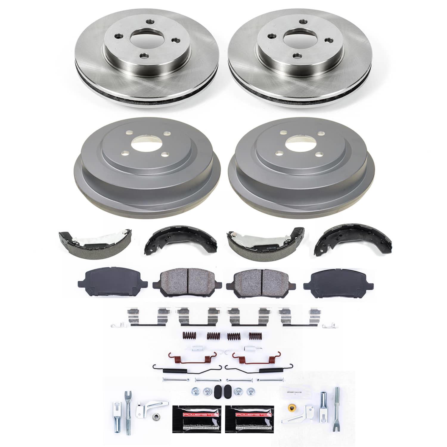 Power Stop 09-10 Chevrolet Cobalt Front and Rear Autospecialty Brake Kit (1x psbKOE1604, 1x psbKOE15416DK) thumbnail 7
