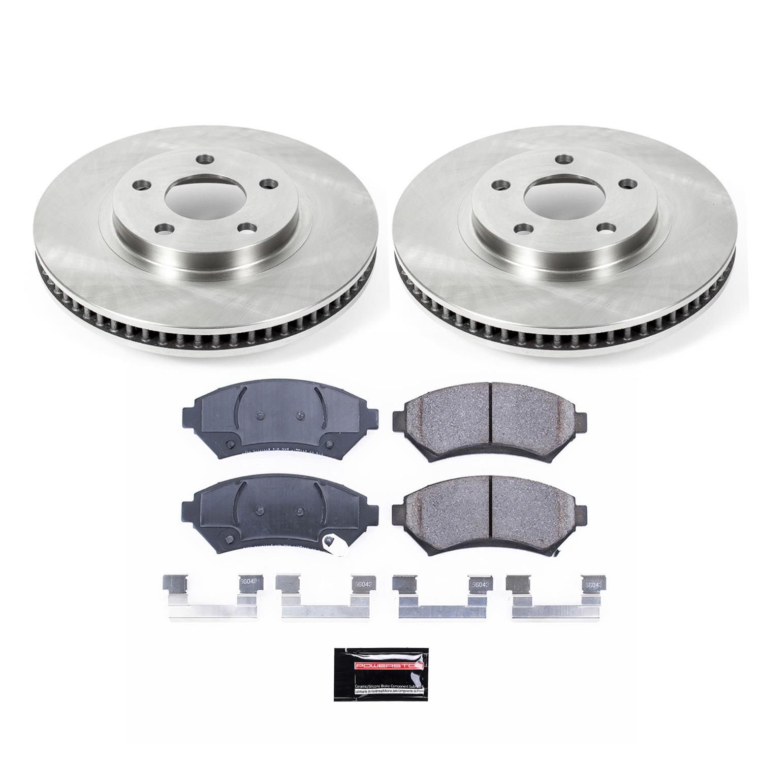 PowerStop Z17 Autospecialty Brake Kit | Subaru Impreza/Legacy (KOE1124) main image 0