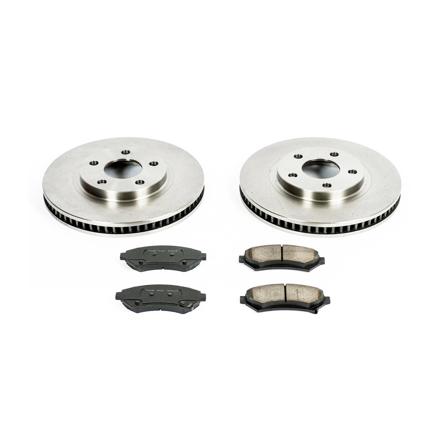 Autospecialty KOE1543 1-Click OE Replacement Brake Kit