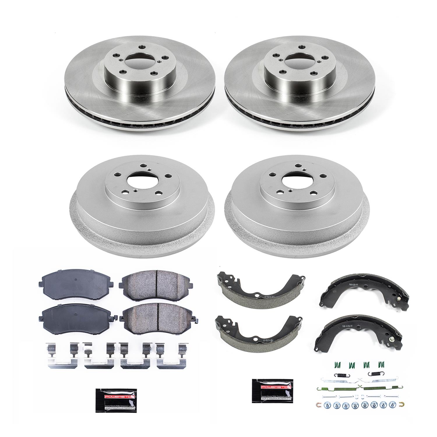 Power Stop 03-08 Subaru Forester Front & Rear Autospecialty Brake Kit (1x psbKOE2373, 1x psbKOE15332DK) thumbnail 4