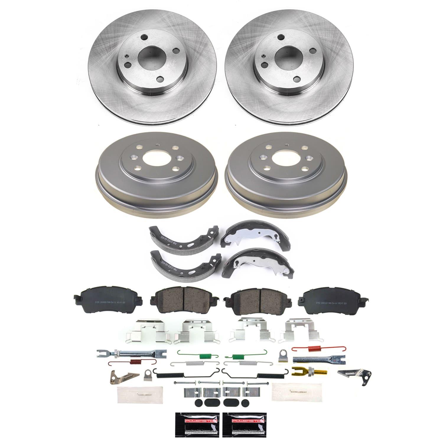 Power Stop 2016 Scion iA Front and Rear Autospecialty Brake Kit (1x psbKOE7700, 1x psbKOE15480DK) thumbnail 7