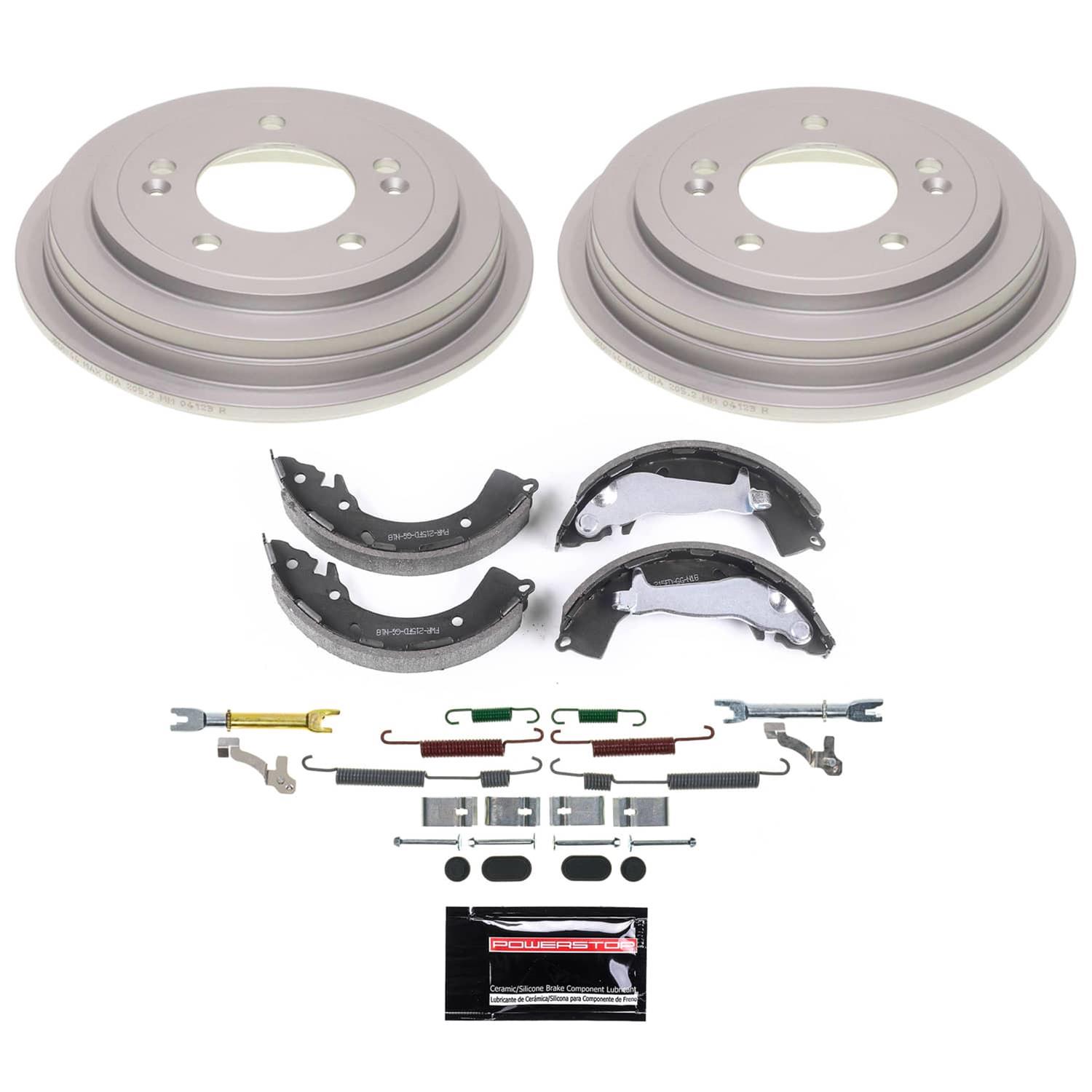 Power Stop 17-20 Hyundai Elantra Front and Rear Autospecialty Brake Kit (1x psbKOE7370, 1x psbKOE15481DK) thumbnail 7