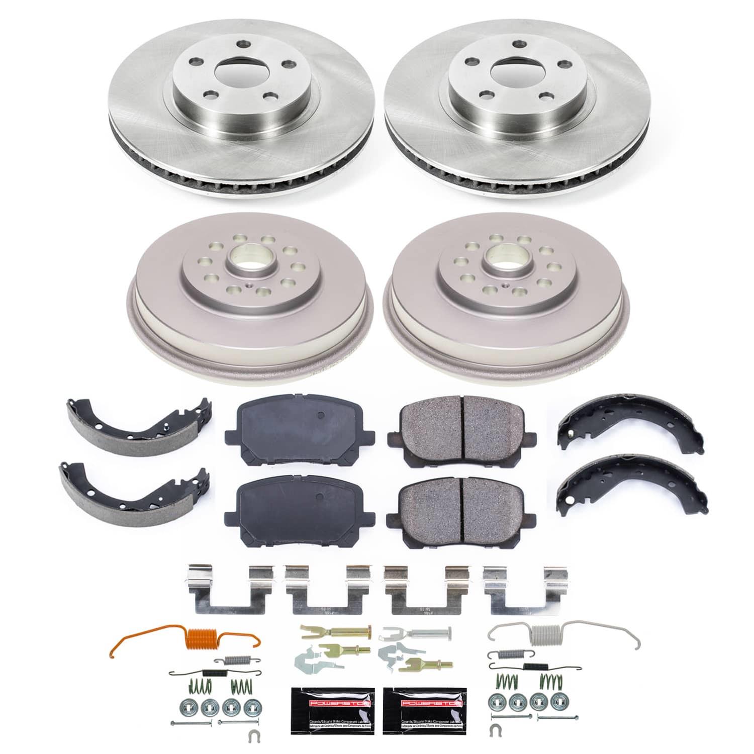 Power Stop 03-06 Pontiac Vibe Front and Rear Autospecialty Brake Kit (1x psbKOE2316, 1x psbKOE15519DK) thumbnail 7