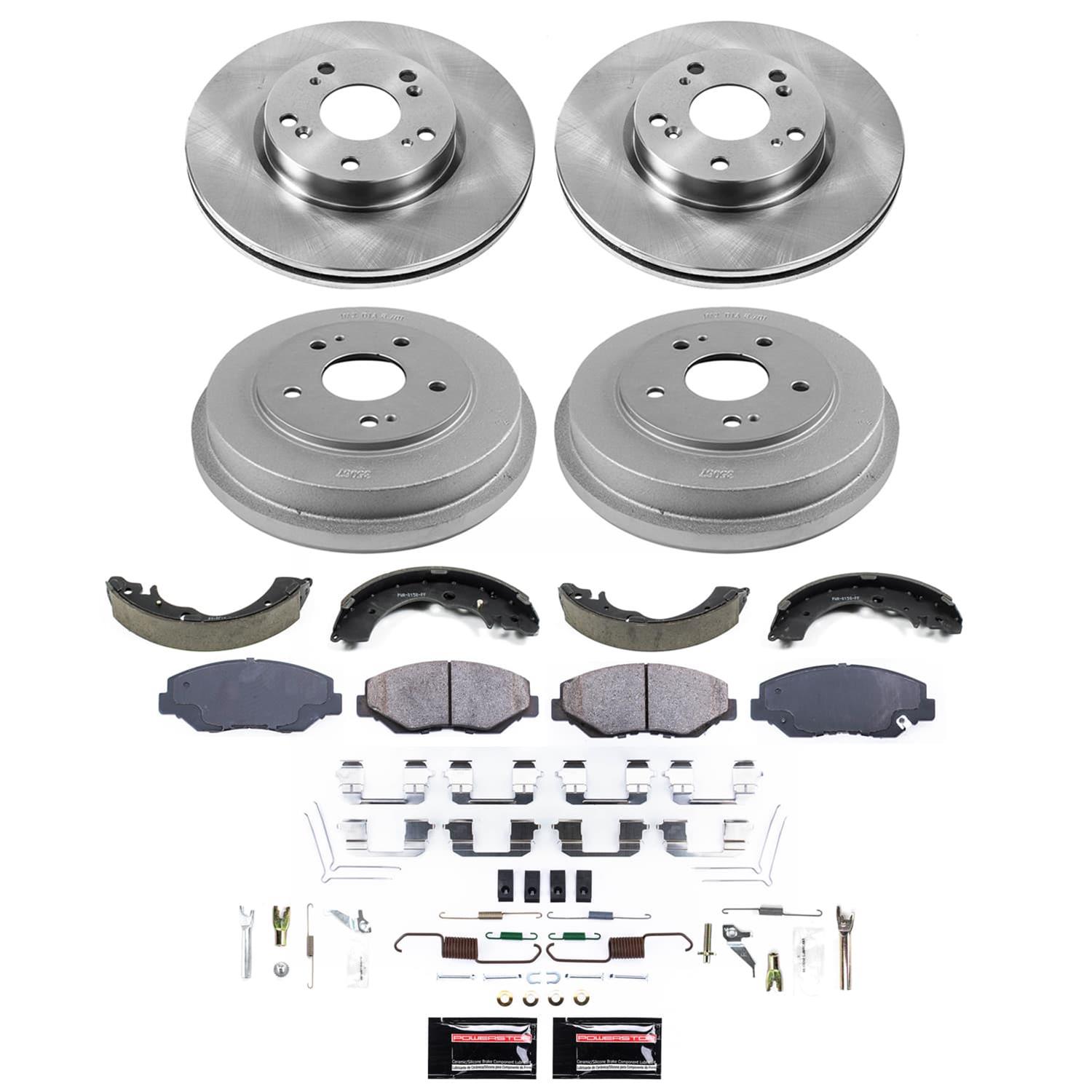 Power Stop 13-14 Honda Fit Front and Rear Autospecialty Brake Kit (1x psbKOE6490, 1x psbKOE15318DK) thumbnail 7