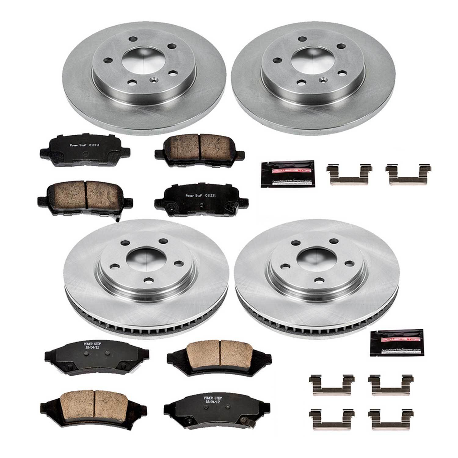 Power Stop 2004 Pontiac Grand Prix Front & Rear Autospecialty Brake Kit (1x psbKOE1586, 1x psbKOE1602) thumbnail 3