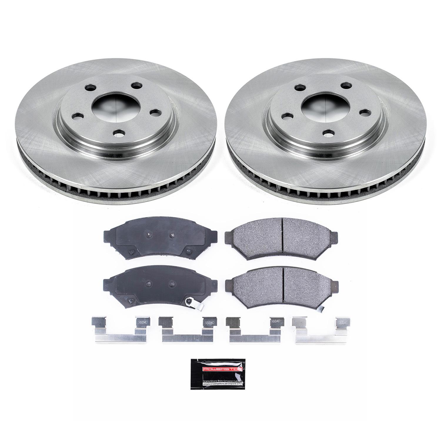 Power Stop 05-09 Buick Allure Front & Rear Autospecialty Brake Kit (1x psbKOE1588, 1x psbKOE1602) thumbnail 3