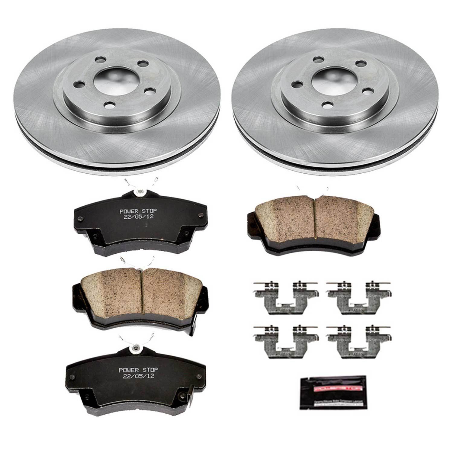 Power Stop KOE1704 Power Stop Z17 Evolution Plus Stock Replacement