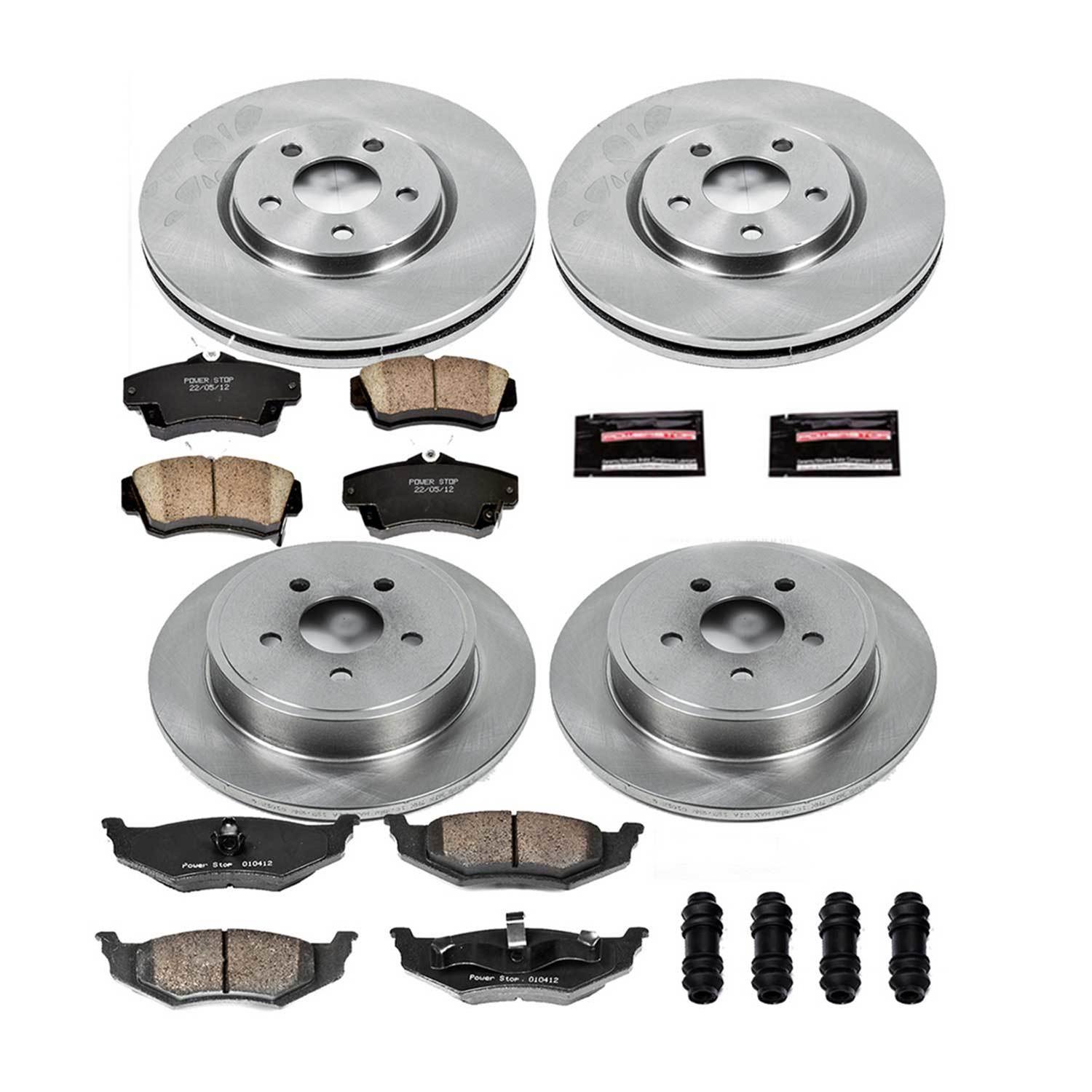Power Stop 03-09 Chrysler PT Cruiser Front & Rear Autospecialty Brake Kit (1x psbKOE1706, 1x psbKOE1709) thumbnail 9