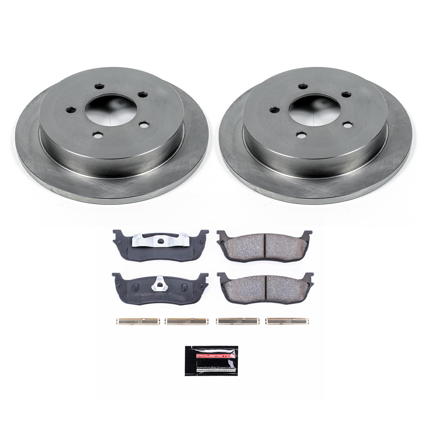 Power Stop 00-03 Ford F-150 Front & Rear Autospecialty Brake Kit (1x psbKOE1913, 1x psbKOE1866) thumbnail 3