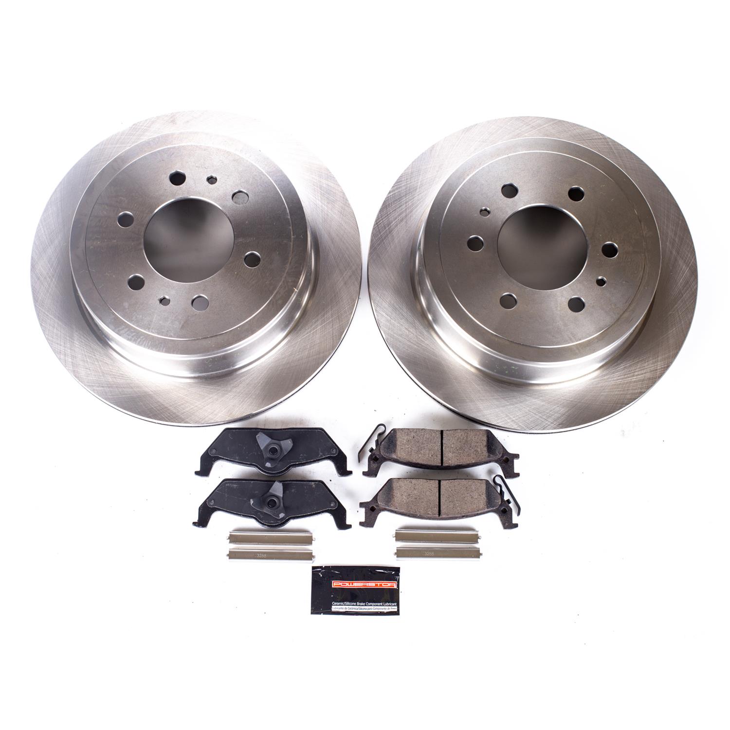 Power Stop KOE3166 Power Stop Z17 Evolution Plus Stock Replacement Brake Kits Summit Racing