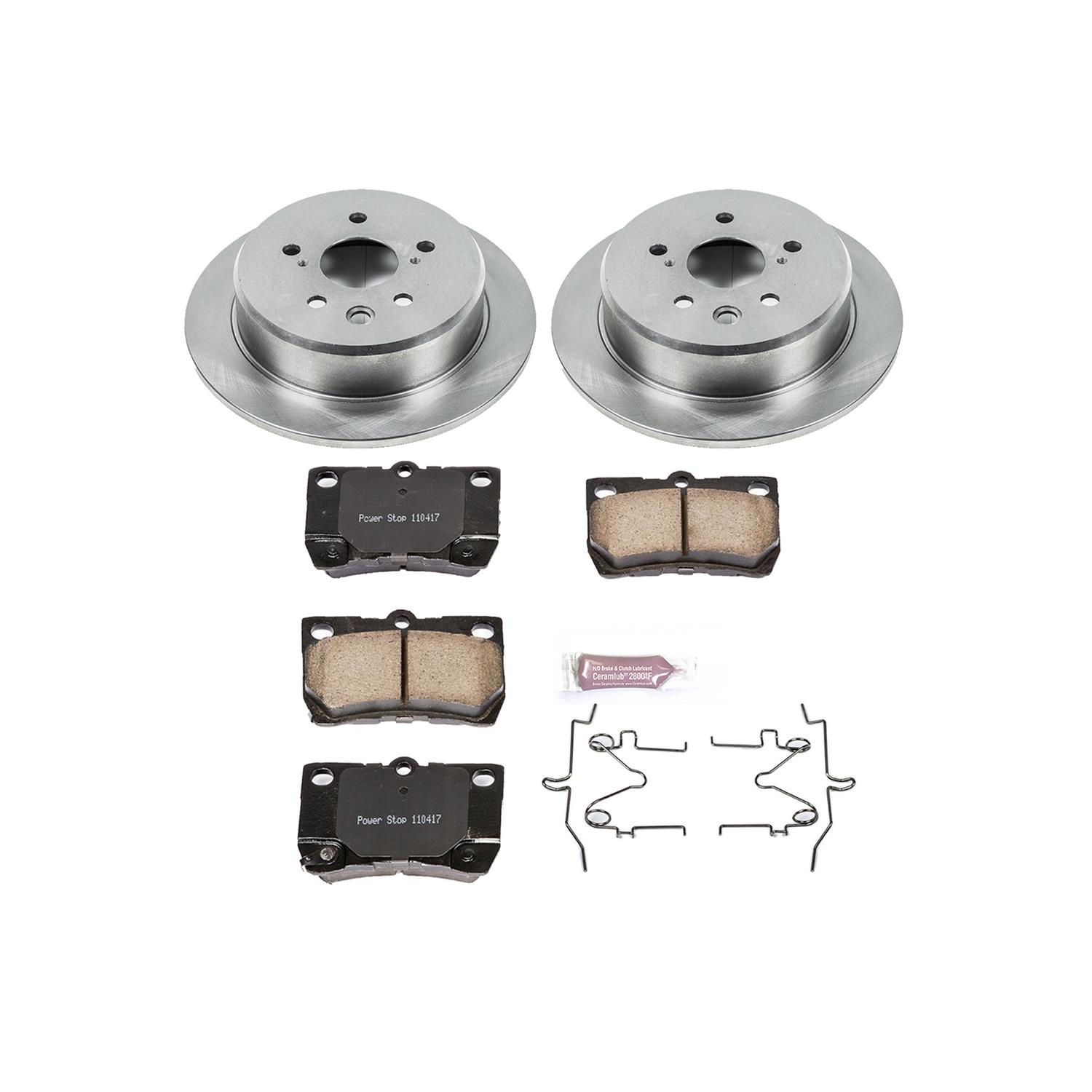 Power Stop 09-13 Lexus IS250 Front & Rear Autospecialty Brake Kit (1x psbKOE195, 1x psbKOE5272) thumbnail 3