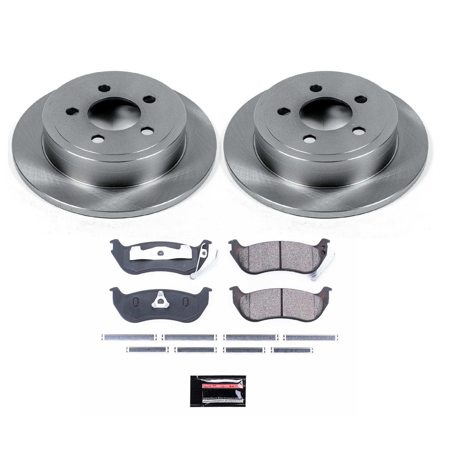 Power Stop 03-06 Jeep Wrangler Front & Rear Autospecialty Brake Kit (1x psbKOE2152, 1x psbKOE2197) thumbnail 4