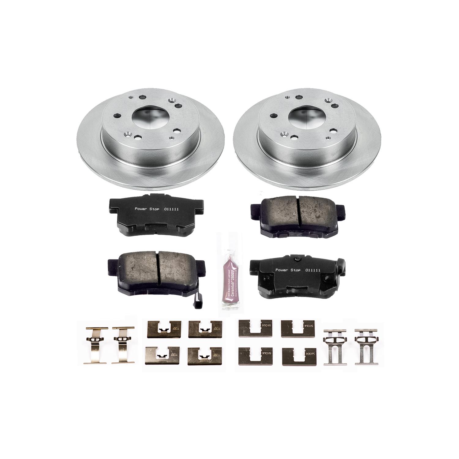 Power Stop 02-06 Acura RSX Front & Rear Autospecialty Brake Kit (1x psbKOE2270, 1x psbKOE2386) thumbnail 5