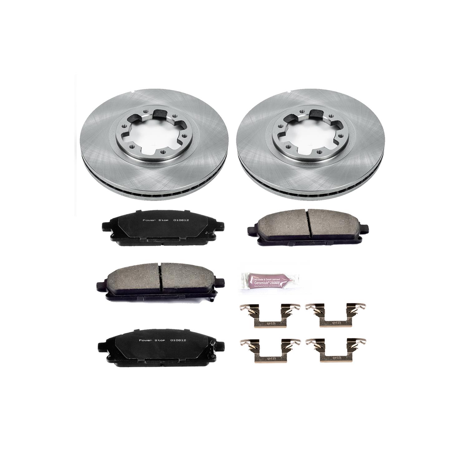 Power Stop 97-03 Infiniti QX4 Front & Rear Autospecialty Brake Kit (1x psbKOE15319DK, 1x psbKOE2279) thumbnail 6