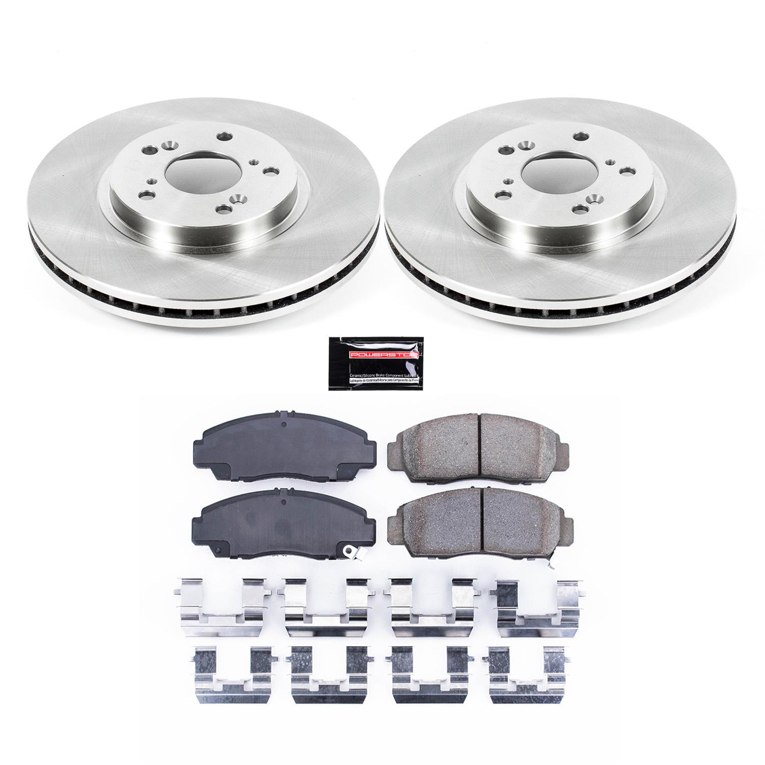 Power Stop 2011 Honda Accord Front & Rear Autospecialty Brake Kit (1x psbKOE5368, 1x psbKOE2292) thumbnail 4