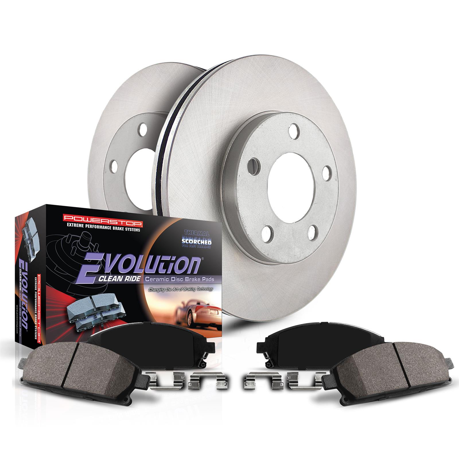 Power Stop 01-06 Lexus LS430 Front & Rear Autospecialty Brake Kit (1x psbKOE2329, 1x psbKOE2327) thumbnail 2